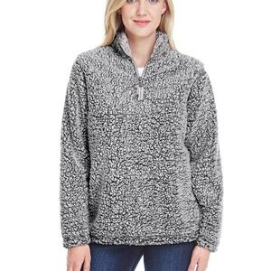 Boxer Craft black grey fleece jacket